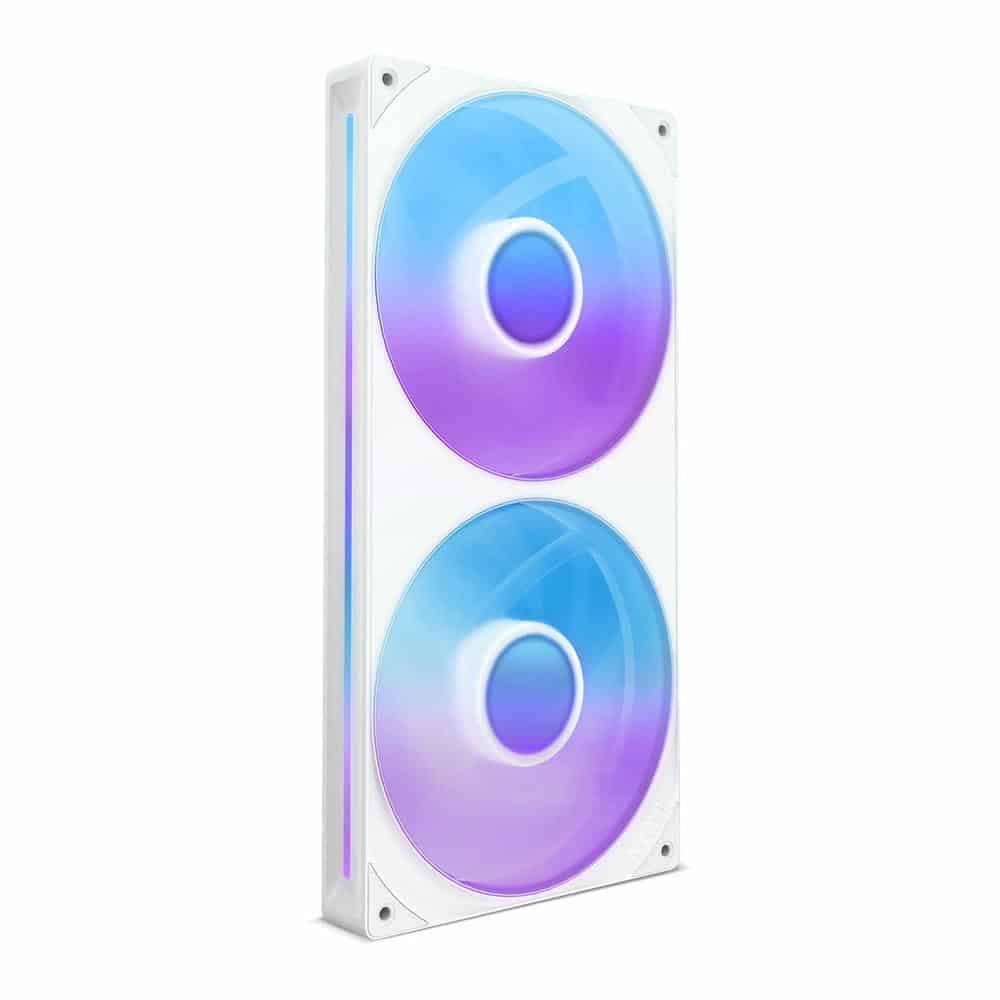 NZXT F280 RGB Core 280mm PWM Uni-body Fan White